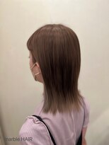 マーブルヘアー 綾瀬店(marble HAIR) ファイバープレックスストレート