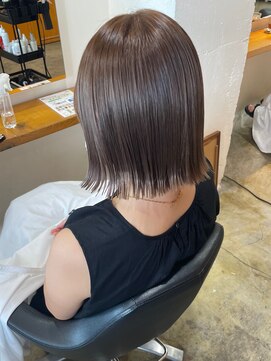 グリーン 渋谷(green) 【MIO】アッシュベージュ×ボブ