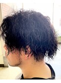強めのツイストスパイラル