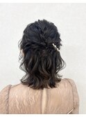 20代/30代/belle/ハーフアップ
