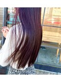 メテオカラー/ラベンダーカラー/韓国ヘア