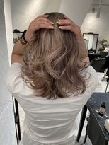 ロア インターナショナル 新宿店(LoA International)&nbsp;ハイライト/ローライト/ピンクベージュ