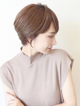 アイ(I.) 【 I. 】30代からのナチュラル前下がりショートボブ 川口