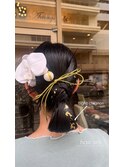 タイトシニヨンアレンジ