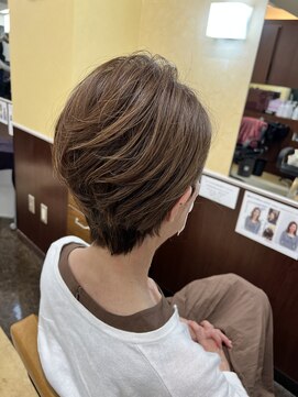 アントワープトーキョー(antwerp TOKYO) 40代50代髪質改善白髪染め根元パーマ酸性ストレート大人ショート