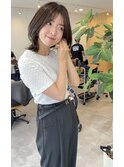 20代30代40代大人可愛いミディレイヤースタイル
