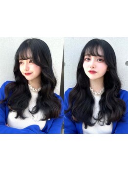 【学割U24/顔まわりカット+カラー+炭酸泉spa\2750】心まで踊るスタイルに♪[本川越駅]