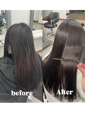 ガルボヘアー 桟橋店(garbo hair) つや髪オイルカラー高知美容院ダークグレージュ