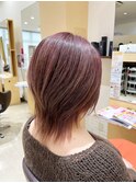 レディースミディアムウルフヘア