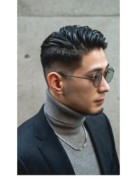 ダウバーバーショップ 表参道(DAU BARBER SHOP) フェード メンズカット パートカット スリックバック リクルート