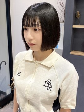 ラミエバイメルト 下北沢(lamie by melt) 花田/20代30代ナチュラルボブショートボブ小顔カット下北沢前髪