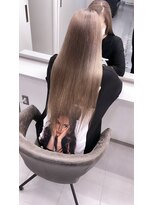 キング 枚方店(K!ng)&nbsp;縮毛矯正髪質改善ハイライトレイヤーカット枚方美容室エクステ