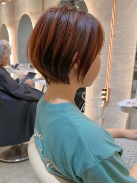 ロンド エスポワール 錦糸町(Lond espoir) □ マロンベージュ/ショート/前髪/レイヤー/髪質改善/縮毛矯正