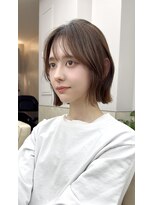 サンド 鹿児島中央(sand)&nbsp;ボブ/韓国ボブ/タッセルボブ/イメチェン/似合わせカット]