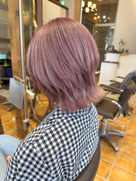 ルチア ヘア ステラ 京都店(Lucia hair stella) ハイライト/ダブルカラー/インナーカラー/学割U24/京都/河原町