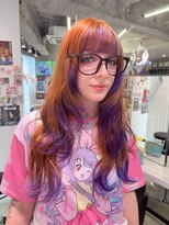 トーキョー オタクヘアー(TOKYO OTAKU HAIR) レイヤーカット ケアブリーチ カラーバター 推しカラー