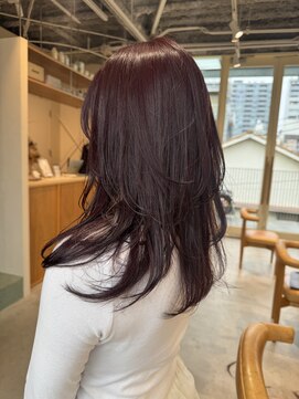 エルム 原宿 表参道(yelm) ハイレイヤー/カシスブラウン