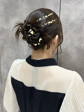 オーセンヘア(AUTHEN.HAIR) ヘアセット お呼ばれアレンジ♪