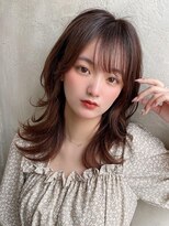 ラルユー 金山(LallYou)&nbsp;後れ毛が可愛い顔周りレイヤーハイレイヤーロング