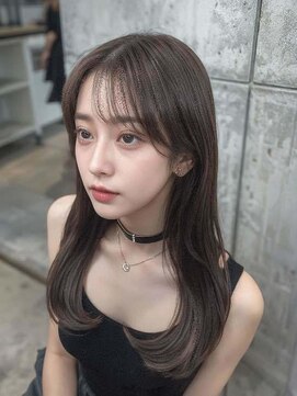 シン 船橋店(sin) レイヤーカット/顔まわりレイヤー/ 髪質改善