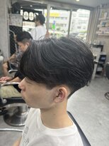 ルートバイドット 町田店(root by dot.) 刈り上げショートセンターパート