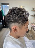 ハイライト×パーマ