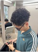 スパイキーベリーショート/ツイストピンパーマ/ツイストパーマ