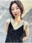 エアリーウルフカット_似合わせ