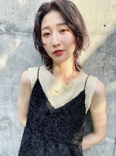 ロマーリ 岡山店(LOMARLIE) エアリーウルフカット_似合わせ