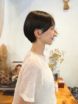 ブーケ(bouquet)の写真/トレンドを熟知したカット技術で【今までで一番可愛くなれる】小顔魅せショートに*実力派サロンbouquet☆