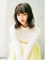 プレゼンス ブレインズ 下北沢(PRESENCE BRAINS) 『PRESENCE BRAINS』大人かわいいミディアムヘア