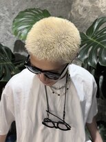 メンズペレ 渋谷(MEN'S PELE)&nbsp;MEN’S HAIR/ブルーブラック/フェザーパーマ/渋谷