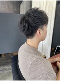 ツーブロショート