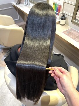 アンド ラ ブランシュ(&.La Blanche) 暗めカラー/髪質改善/大宮/艶カラー