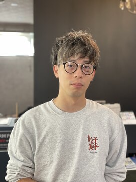 アクタノイドエット(acta noid etto) メンズカットパーマハイライト