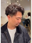 ショートシャドウパーマ