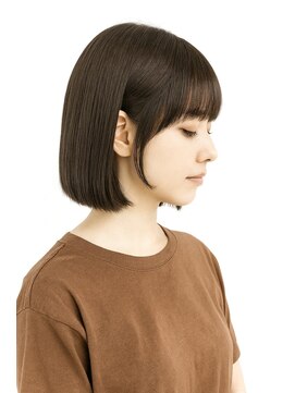 ☆お客様スタイル☆【艶カラーミディアム／二俣川／二俣川駅】