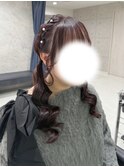 編み込みツイン