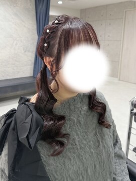 ヘア サロン クラン 東心斎橋店(hair salon clan) 編み込みツイン