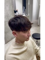 山野愛子美容室 銀座店&nbsp;刈り上げマッシュ