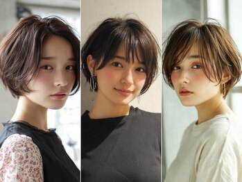 ビーピージェイズ 宇城店(BPJ'S)の写真/92%天然由来【オーガニックカラー】で叶える透明感◎染める度、髪と頭皮を労り驚きの手触りに♪