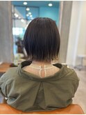 切りっぱなしボブ