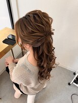 ヘアビジュー(hair bijou)&nbsp;ハーフアップ
