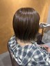 谷限定★カット+ブリーチ無し透明感カラー＋トリートメント￥18250→￥12000