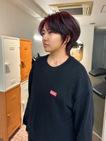 ノル(nol)&nbsp;ショートウルフ×デザインカラー