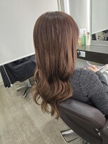 グランディールヘアデザイン(grandir hairdesign)&nbsp;プルエクステ/ブラウン/ロングヘア/千葉