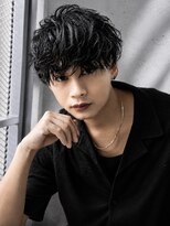 グリップ 池袋店(GRIP) メンズサロン池袋駅/センターパート/ツイストスパイラルパーマ