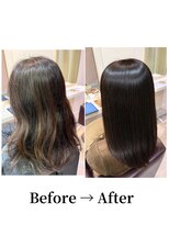 マーノプラス(mano+)&nbsp;マイナス１０歳髪質改善ストレート