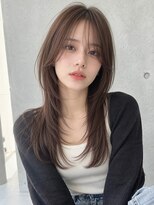 ノア(NOA) 【NOA】韓国風小顔レイヤー×艶髪ロング