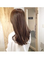 アムバイハーティエスト(AMME by HEARtiest)&nbsp;throwカラーラベンダーアッシュ  担当  鍋島